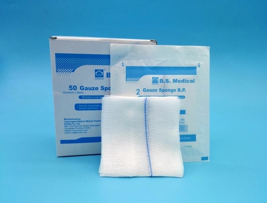 Non-Sterile/Sterile Gauze Compress Sponge Disposable Medical Surgical Absorbent X-Ray Gauze Pad